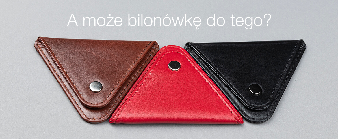 Portfel na monety oraz bilon