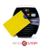 Husă antifurt din plastic pentru card RFID (galben)