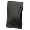 Husă din piele pentru pașaport biometric (negru)