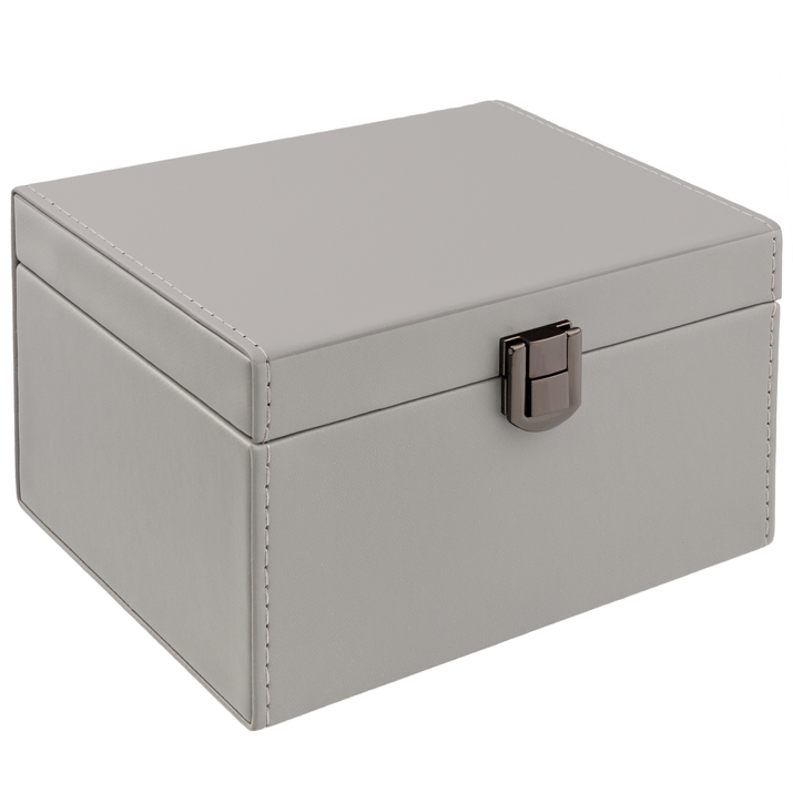 Cutie cușcă Faraday pentru chei auto Keyless (gri, fixare neagră)