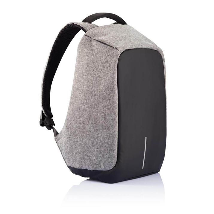 Rucsac antifurt pentru laptop și tabletă Bobby Compact (gri-negru)