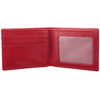 Portofel SLIM pentru femei din piele (roșu)