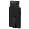 Portofel de carduri din aluminiu cu clip pentru bancnote (negru)