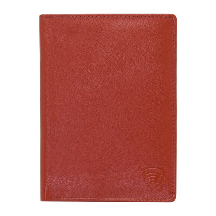 Portofel de călătorie pentru carduri fără contact și pașaport biometric (roșu)