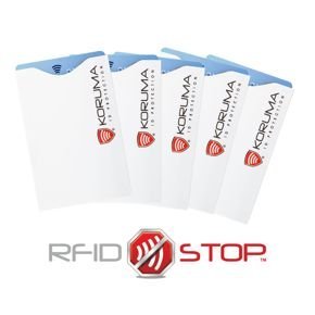 Carcasă de protecție pentru cardul de proximitate - Koruma (vertical) set de 5 bucăți.