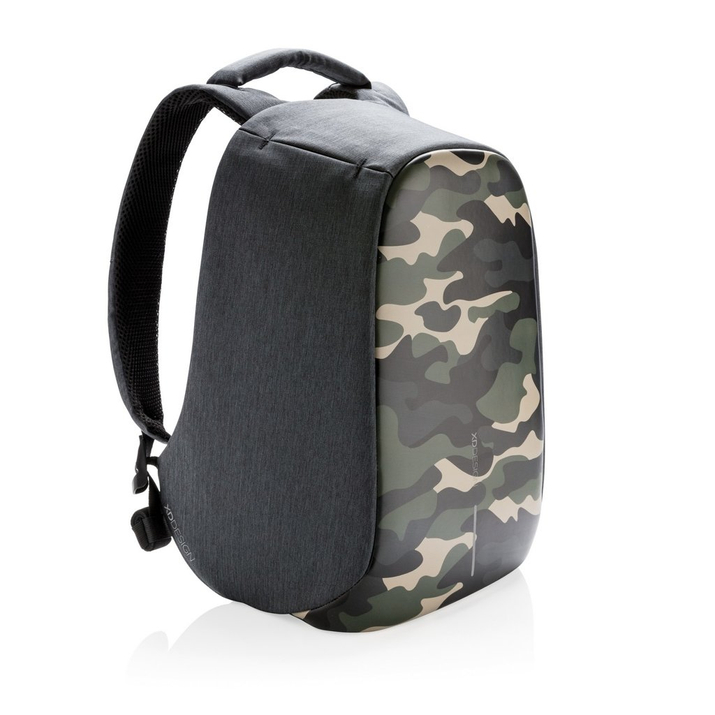 Rucsac anti-furt pentru laptop și tabletă Bobby Compact (verde camuflaj)