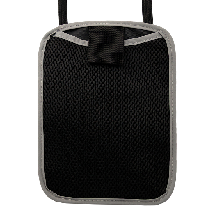 Pungă de Gât Discretă Antifurt cu Protecție RFID pentru Călătorii (Gri Deschis)