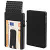 Portofel de carduri din aluminiu cu clip pentru bancnote (negru)