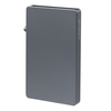 Portofel de carduri din aluminiu cu clip pentru bancnote (negru)