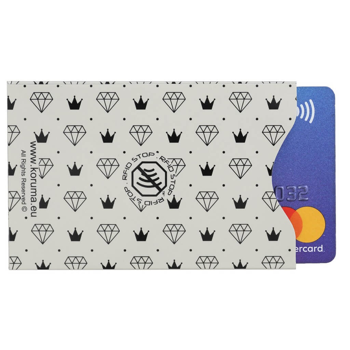 Husă antifurt pentru carduri de proximitate (diamante)