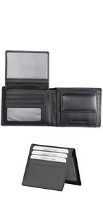 Portofel 3 în 1 antifurt pentru tineri cu protecție RFID BLOCK (negru)