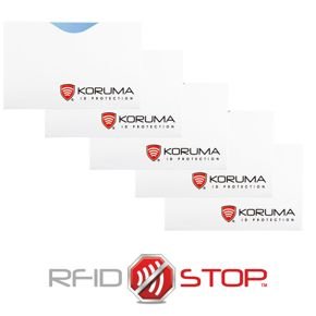 Suport pentru carduri de proximitate - Koruma (orizontal) set de 5 buc.