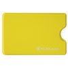 Husă antifurt din plastic pentru card RFID (galben)