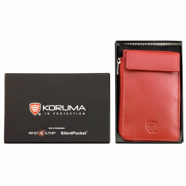 Carcasă antifurt - capac pentru chei fără cheie (roșu) 