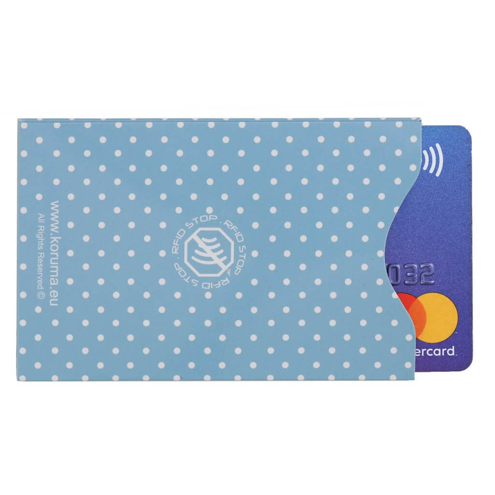 Husă antifurt pentru carduri de proximitate (albastru)