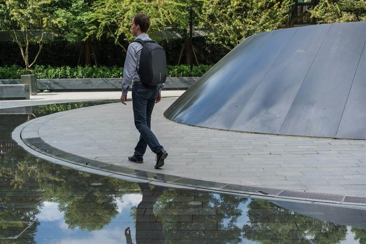 Rucsac antifurt pentru laptop și tabletă Bobby XL (negru)