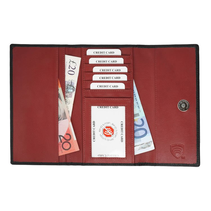 Portofel pentru femei cu protecție pentru carduri de proximitate - Koruma II