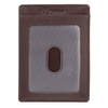 Husă de proximitate RFID din piele pentru carduri pentru jachetă (maro)