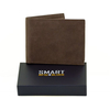 Portofel de card SMART RFID BLOCK (maro)