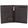 Portofel bărbătesc din piele cu protecție RFID BLOCK (maro)