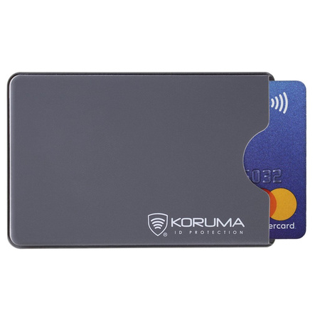 Husă antifurt RFID din plastic pentru card de proximitate (gri)