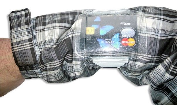 Wristlet + curea elastică reglabilă