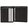 Portofel mic din piele pentru tineri cu protecție RFID (negru)