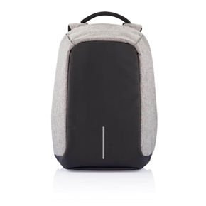 Rucsac antifurt pentru laptop și tabletă Bobby Compact (gri-negru)