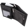 Portofel bărbătesc din piele cu securitate RFID BLOCK (negru)