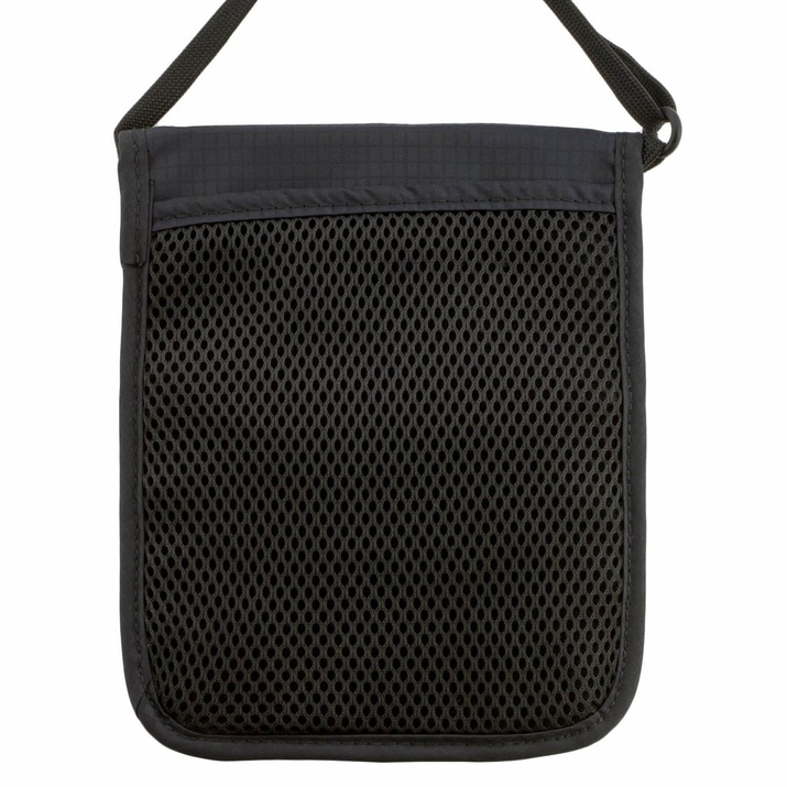 Portofel Anti-Furt pentru Gât cu Protecție RFID STOP™ - Siguranță Maximă pentru Documente și Carduri (Maro)