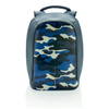 Rucsac anti-furt pentru laptop și tabletă Bobby Compact (albastru camuflaj)