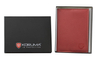 Husă din piele pentru pașaport biometric (roșu)